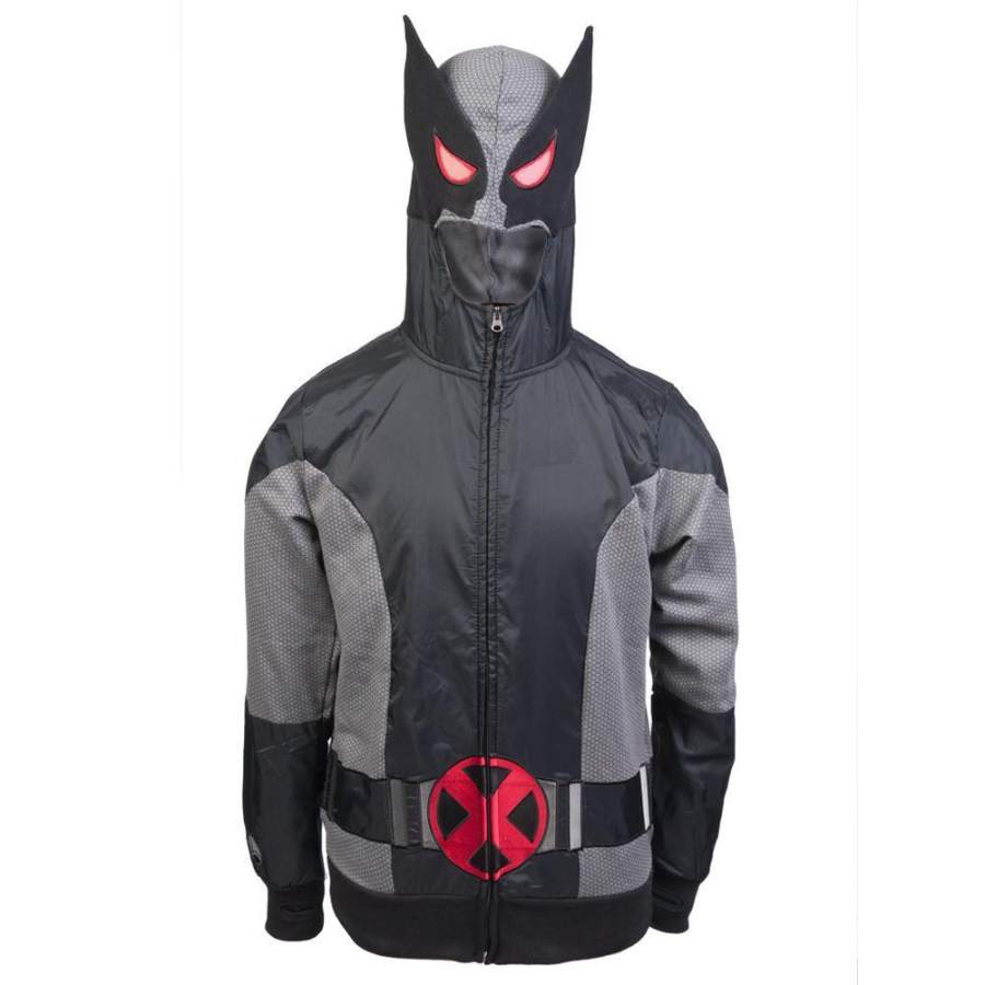 Wolverine – Gray Wolf Costume Zip Hoodie