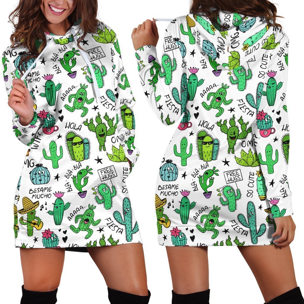 3D All Over Printing Cactus Quotes Legging