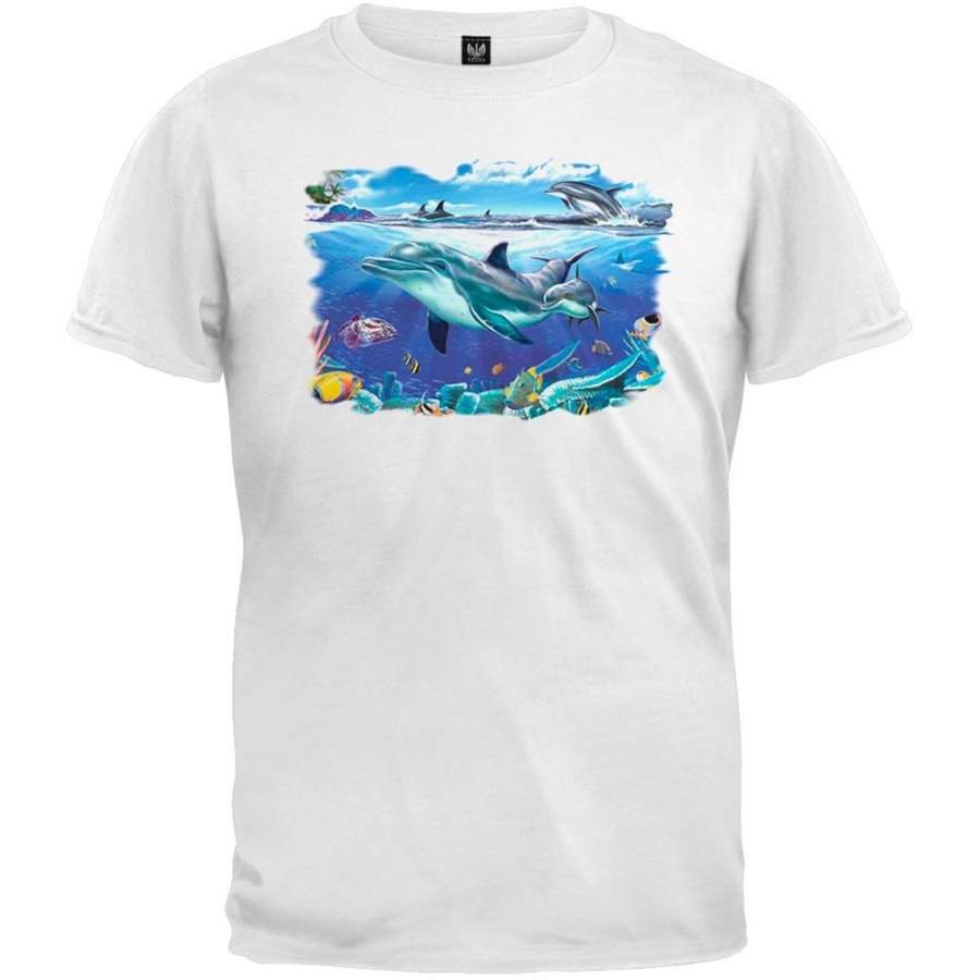 Dolphin And Baby Youth T-Shirt