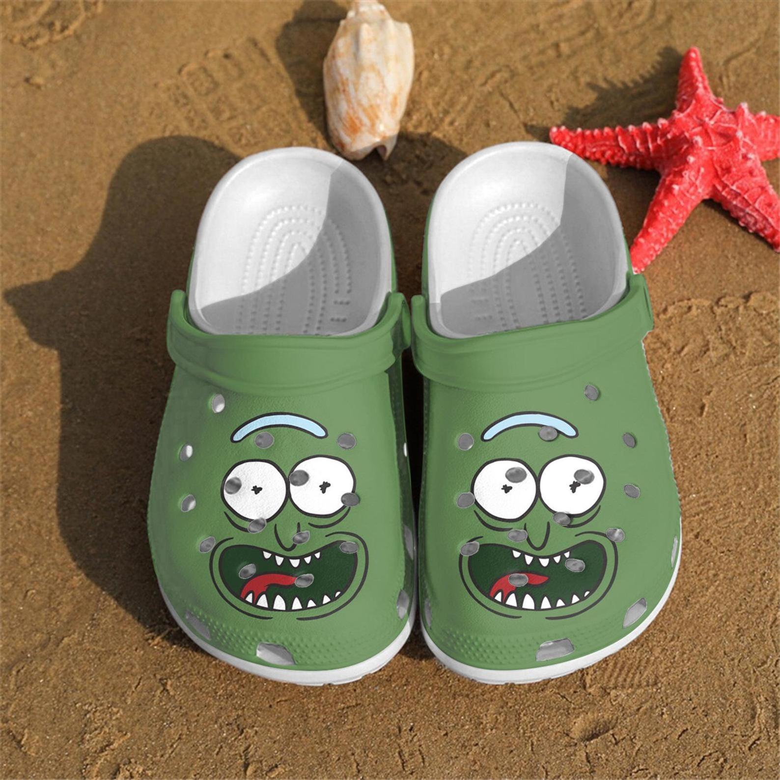 Pickle Rick Rick And Morty Fan Crocs Crocband Clog