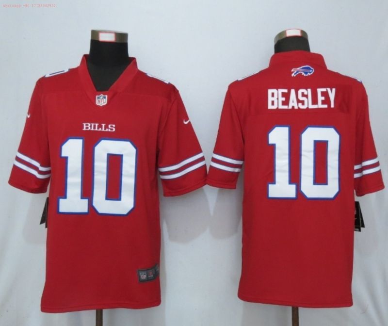 Buffalo Bills Cole Beasley #10 2020 NFL Red Jersey Jersey