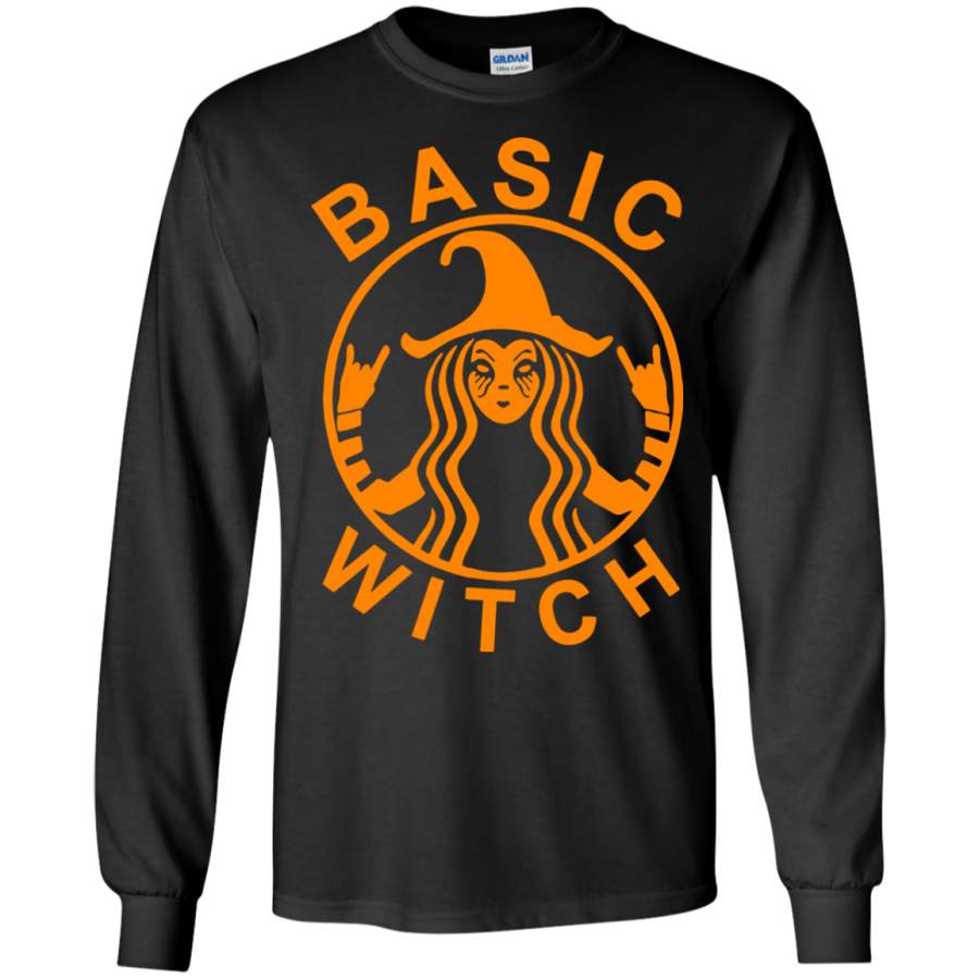 Funny Basic Witch Halloween LS shirt/Hoodie/Sweatshirt