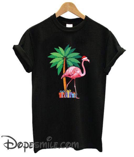 Holiday Flamingo cool T Shirt