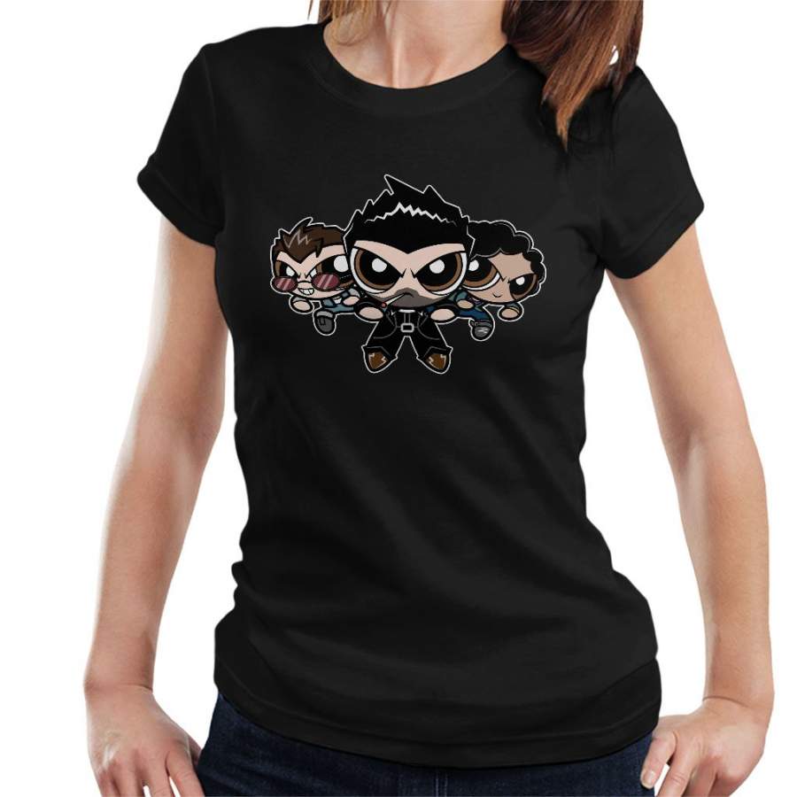 The Unholy Trinity Preacher Powerpuff Girls Women’s T-Shirt