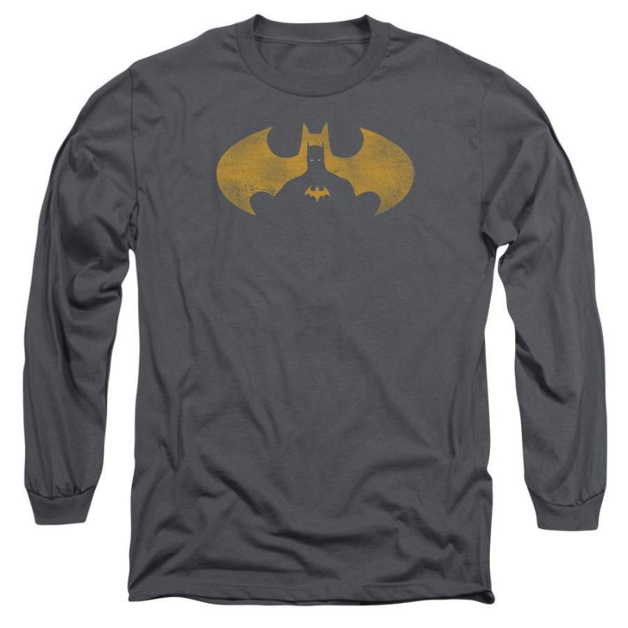 Batman – Bat Symbol Knockout Long Sleeve Adult 18/1