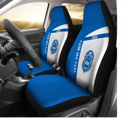 Zeta Phi Beta Soror Inc 1920 Simple Style Car Seat Cover