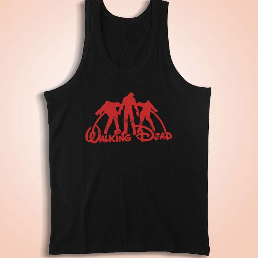 Walking Dead Svg Eps Dfx Men’S Tank Top