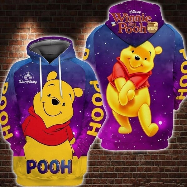 Winnie The Pooh Hoodie 3D 3Ho-Y1T3