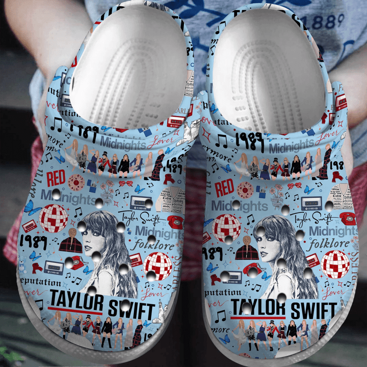 Taylor Swift Crocss Comfortable Clogs Shoes Crocband 19-1-1