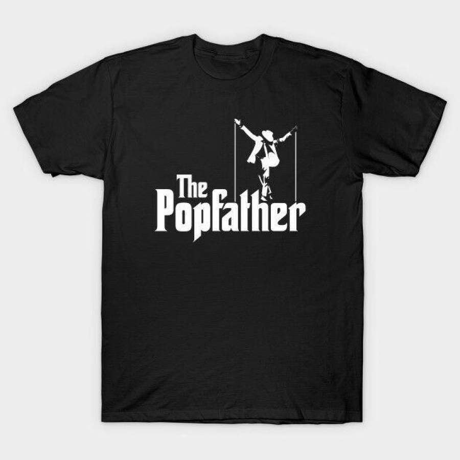 The Popfather Michael Jackson The Godfather Black T-Shirt S-3XL