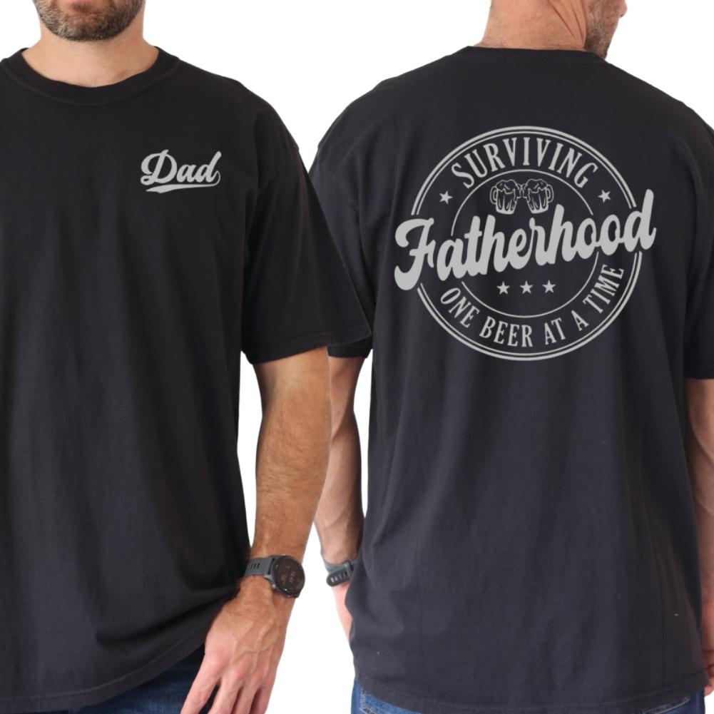Dad Life Beer Survival T-Shirt, Funny Dad Shirt, Dad Life Beer Tee, Beer Lover Dad Shirt, Father’s Day Shirt, Cool dad shirt for fathers, Gift Shirt For Dad, Gift for New Dad, men gifts