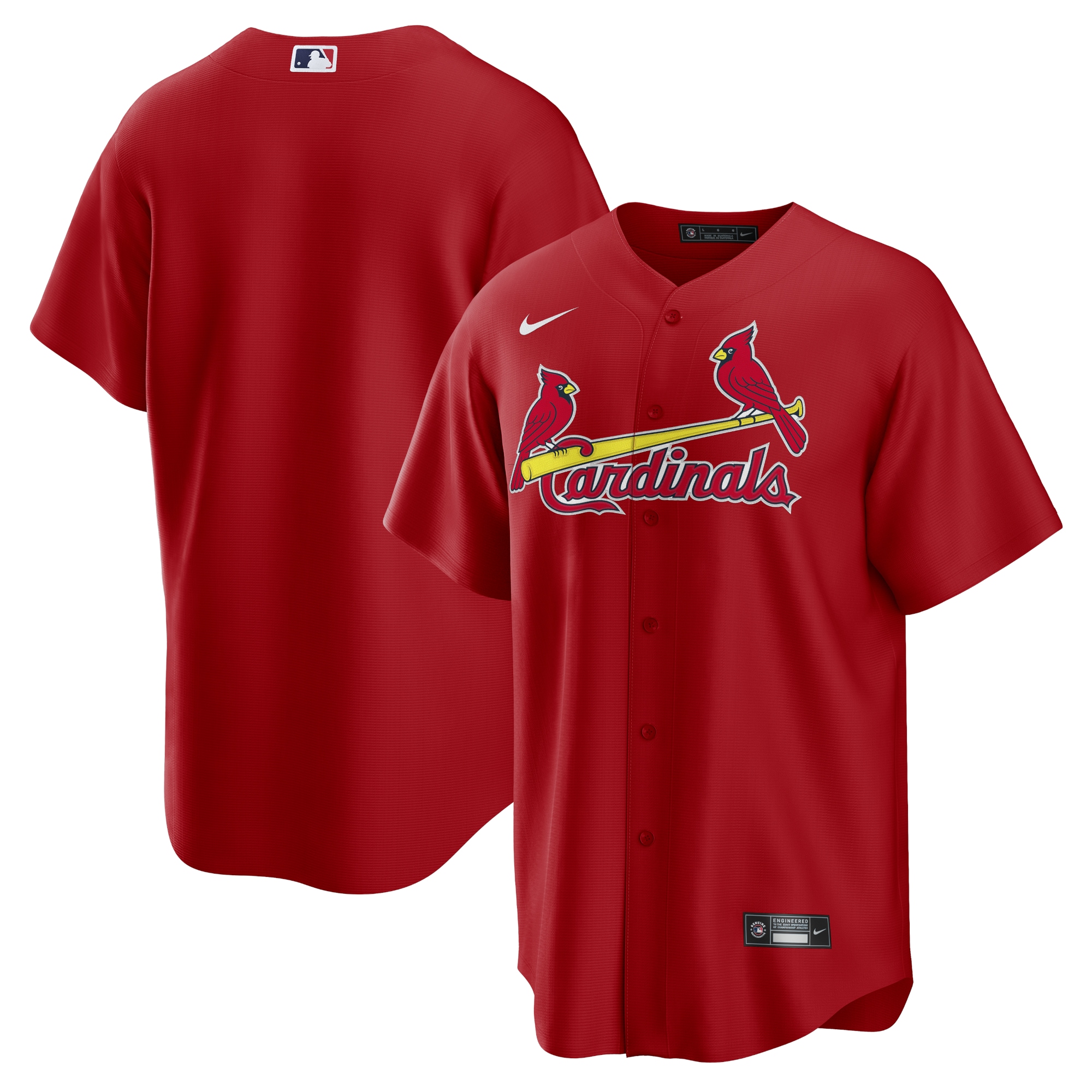 St. Louis Cardinals Alternate Replica Team Jersey – Red