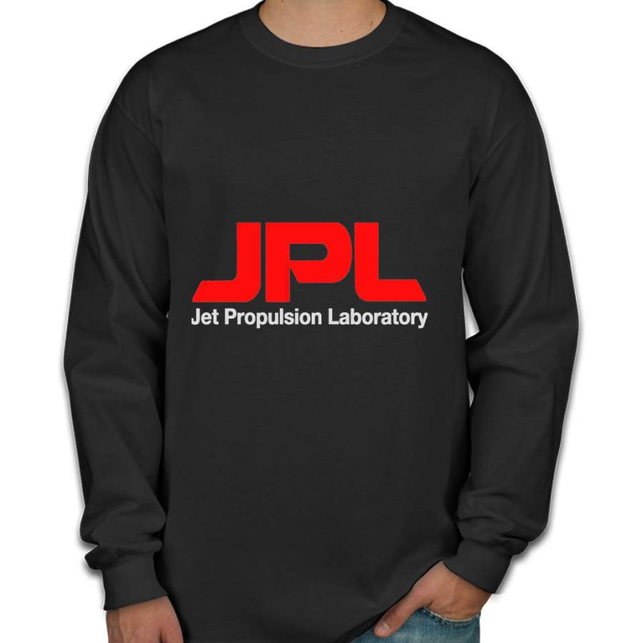 Jet Propulsion Laboratory (JPL) Logo for Dark Colors ONLY Men Long Sleeve T-Shirt