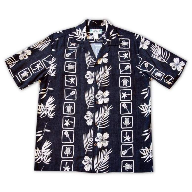 Floral Black Awesome Design Hawaii Shirt Ha99017