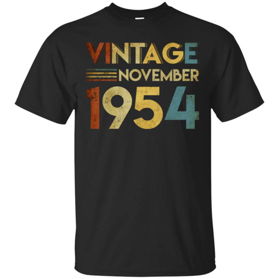 AGR 1954 November Vintage 64th Birthday T-Shirt