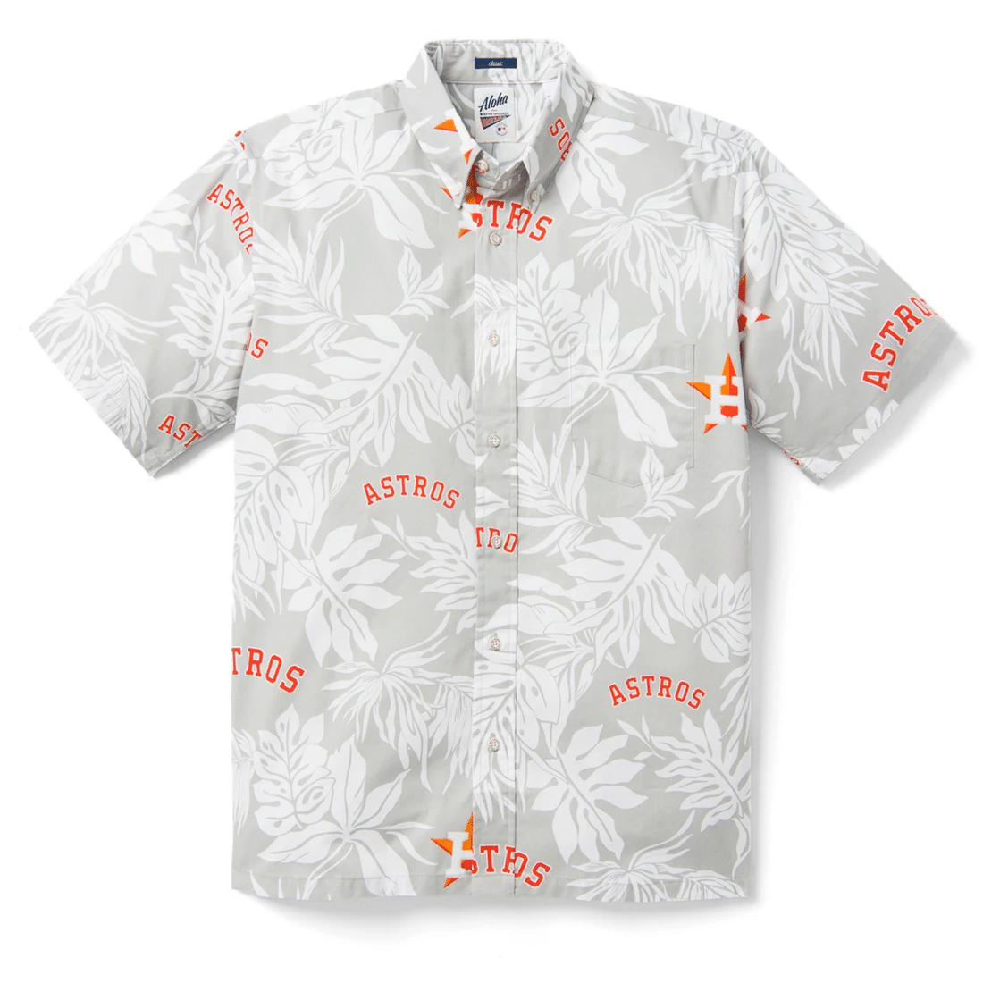 Houston Astros Logo Aloha Hawaiian Shirt