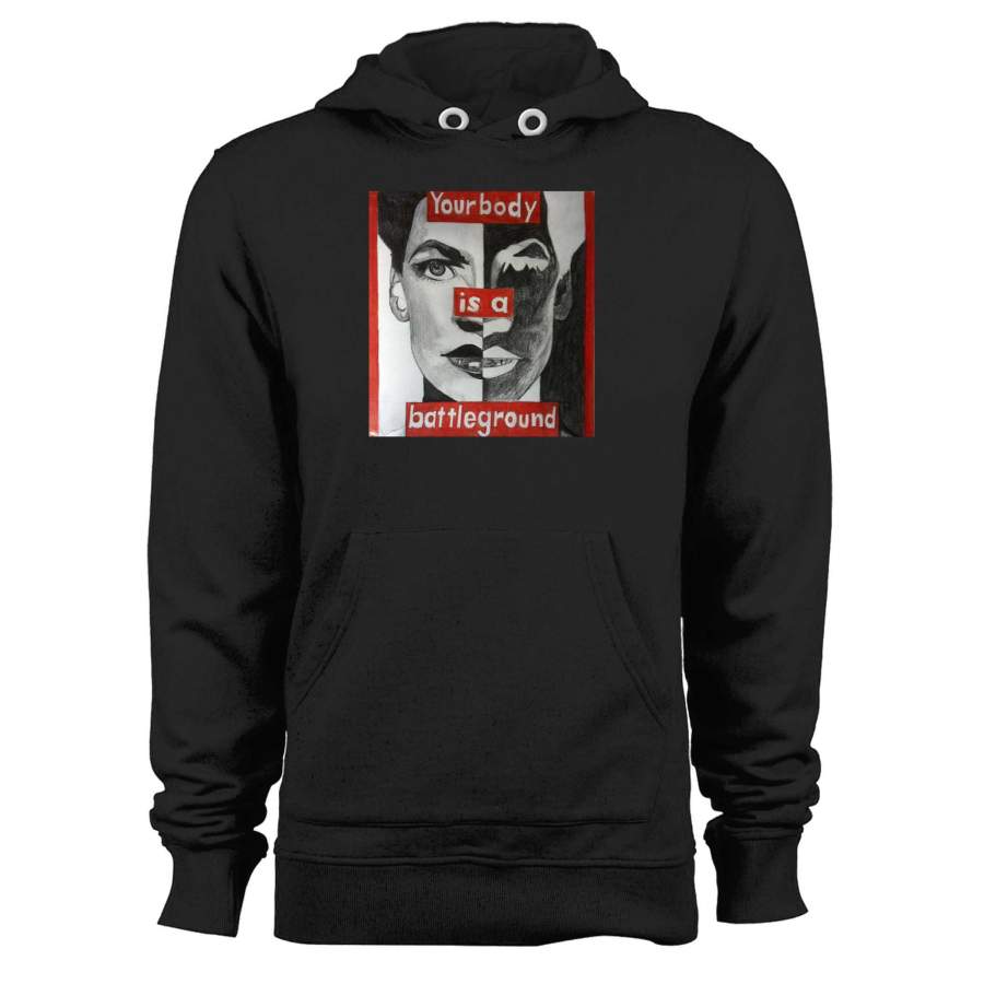 Vtg Barbara Kruger 2 Unisex Hoodie T-Shirt