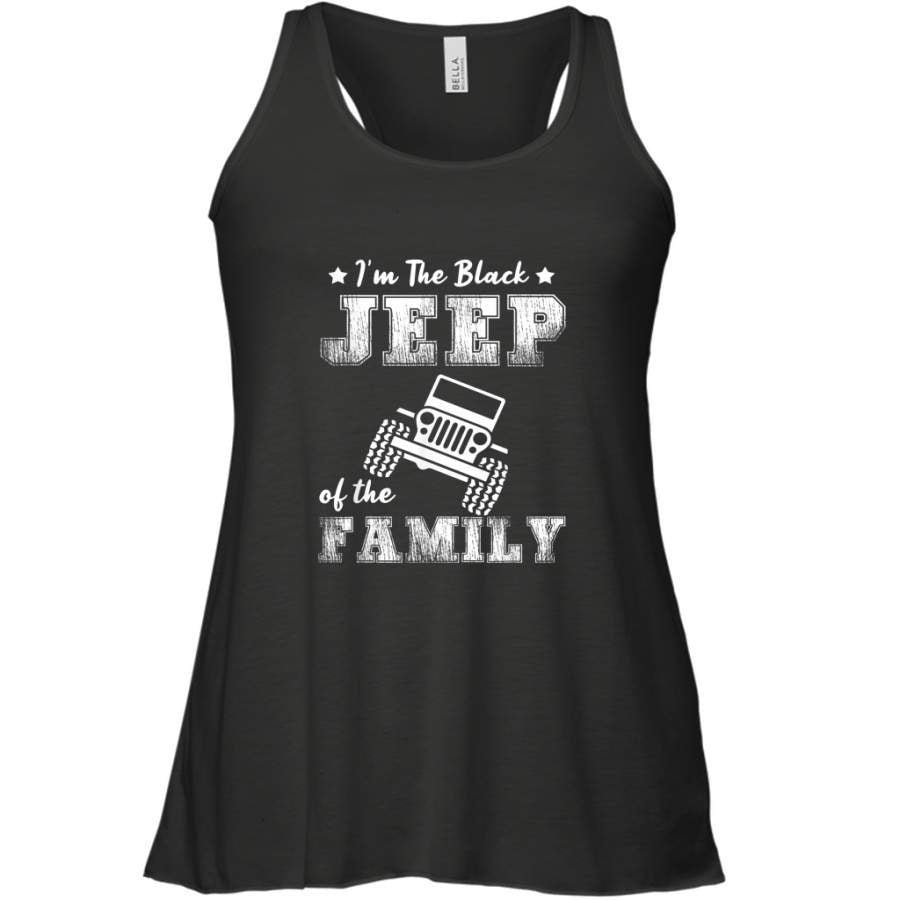 I’M The Black Jeep Of The Family Racerback Tank Lt11