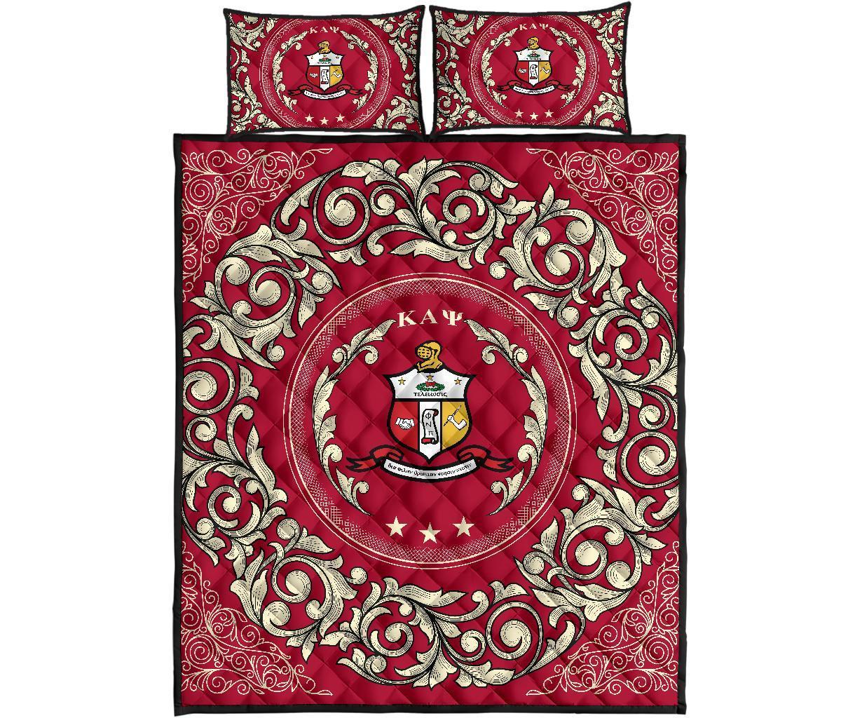 Greek Life Quilt Bed Set –  Kappa Alpha Psi Fraternity