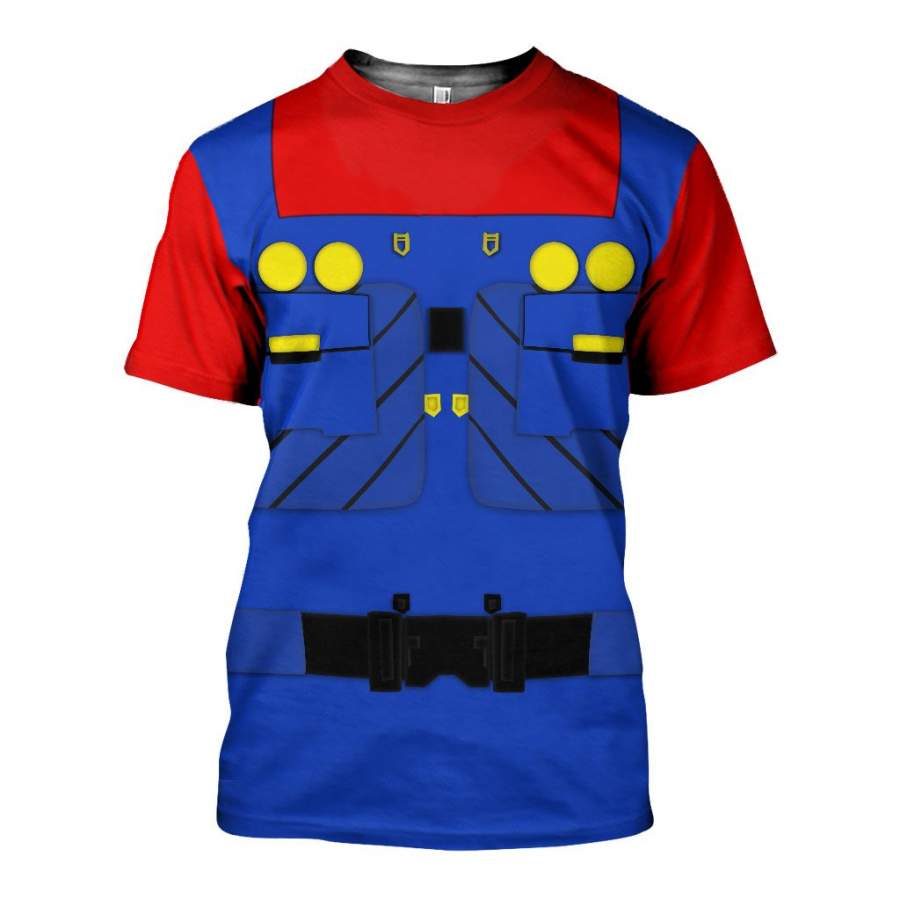 3D All Over Printed Super Mario Shirts