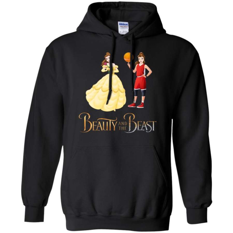 Basketball Belle Beauty and the Beast Hoodie – Moano Store