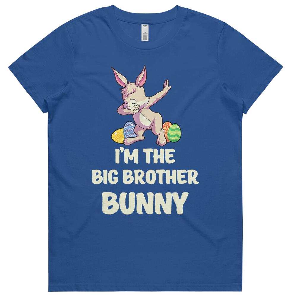 Brother Bunny Matching Family Group Easter Party Womens Tshirts