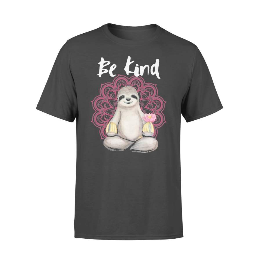 Be Kind Sloth Yoga Inner Peace T-shirt