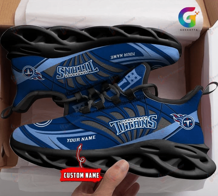 Tennessee Titans Personalized Yezy Running Sneakers 594