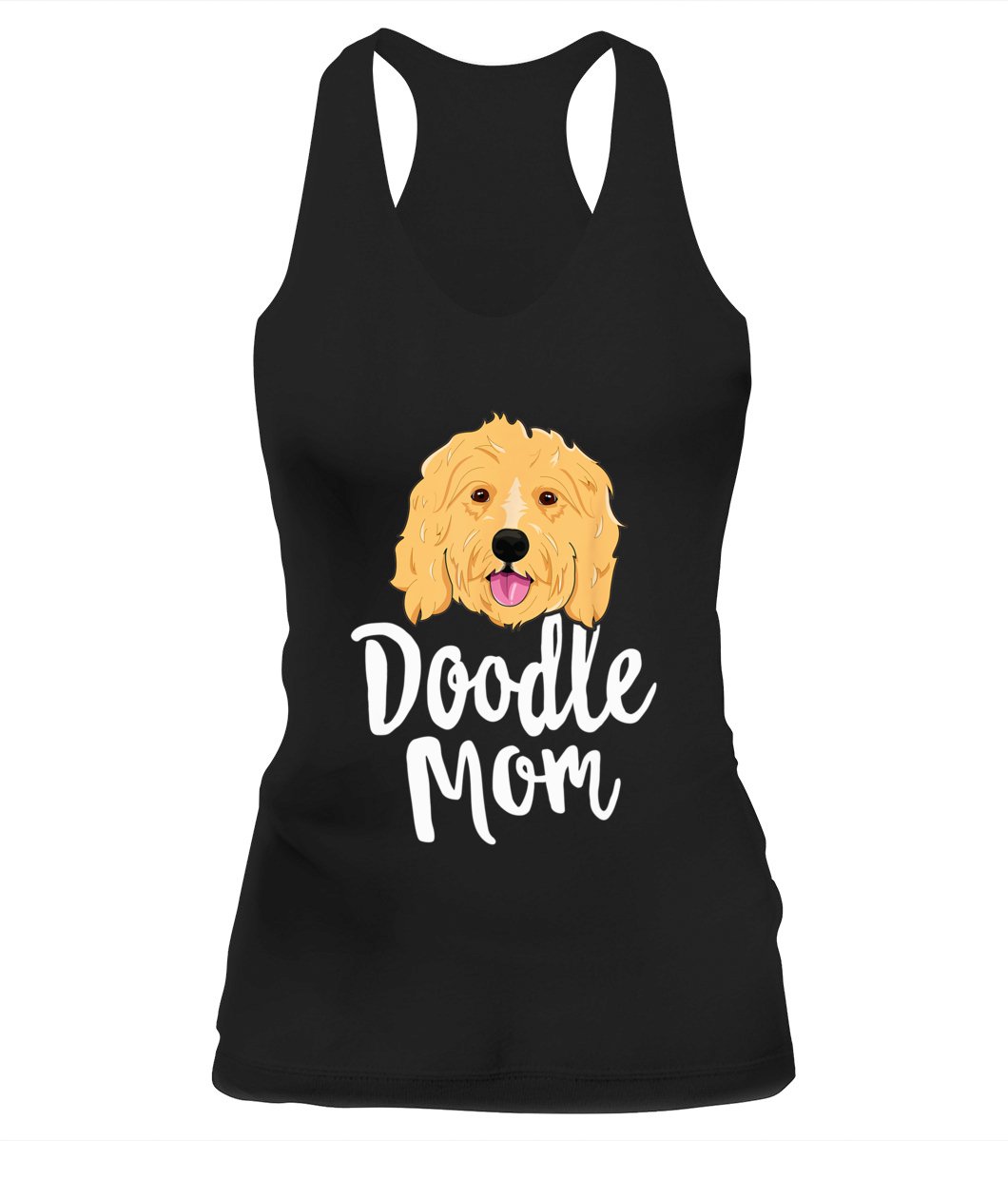 Doodle Mom Tank Top for Women Goldendoodle Dog Puppy Mother