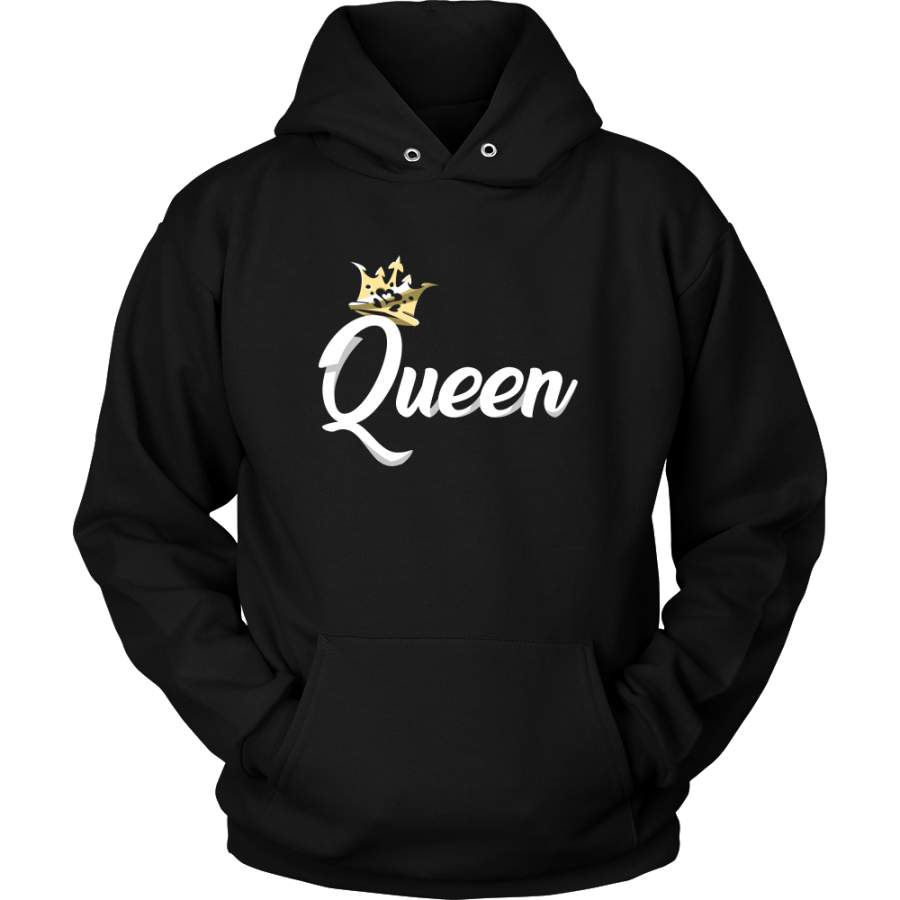 Queen Hoodie Crown – Stunning Design For Any Queen T-Shirt