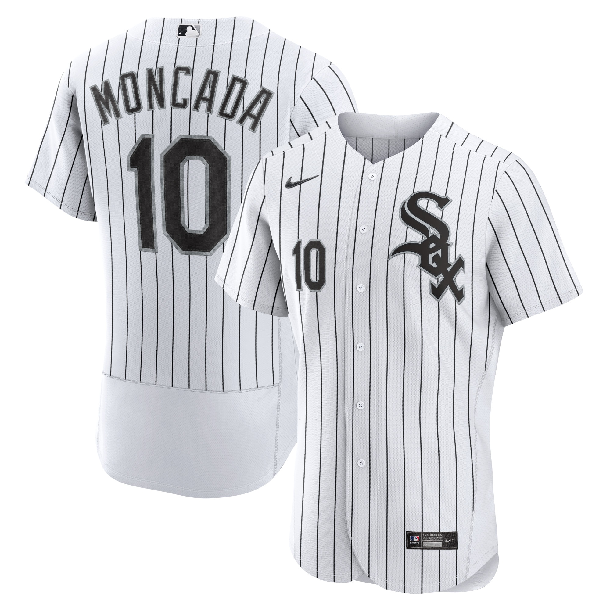 Yoan Moncada Chicago White Sox Home Authentic Player Jersey – White