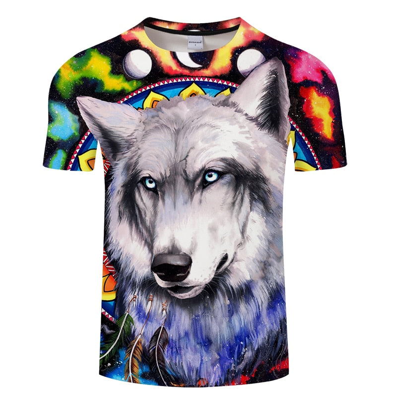 Wolf Mandala T-Shirt