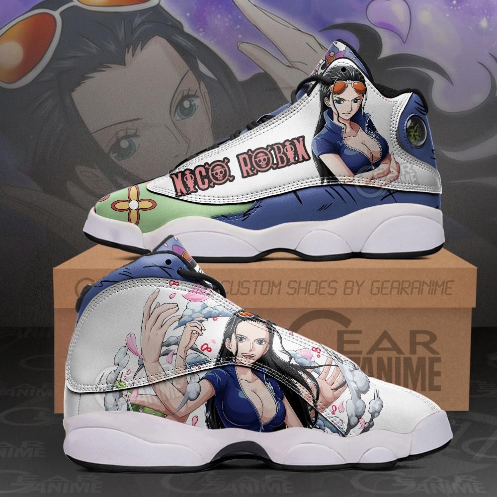 Nico Robin Sneakers JD13 One Piece Anime Shoes