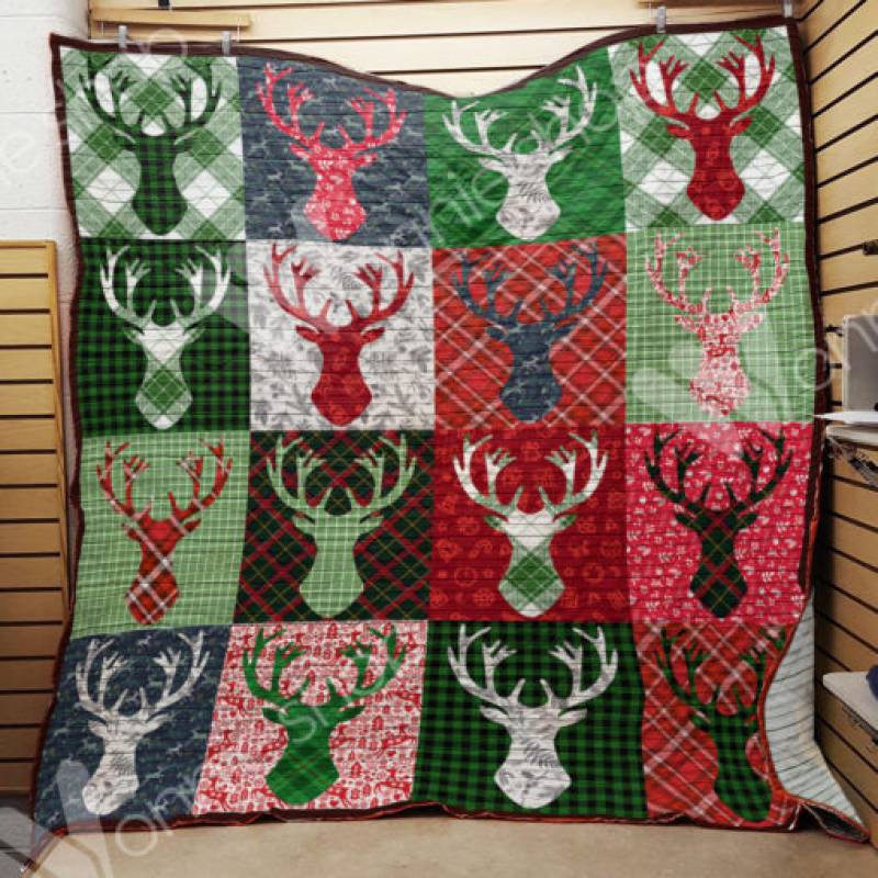 Hunting Christmas Blanket AU2301 85O36