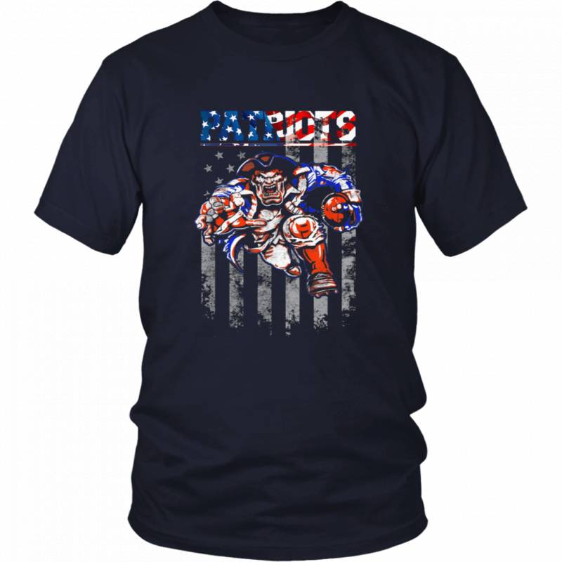 Loves football New England Fans Patriot Football Shirt Flag