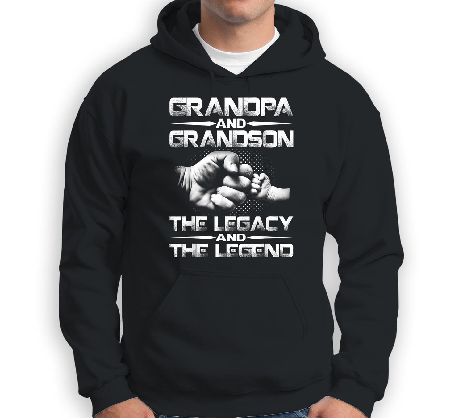 Grandpa And Grandson The Legend And The Legacy Sweatshirt & Hoodie