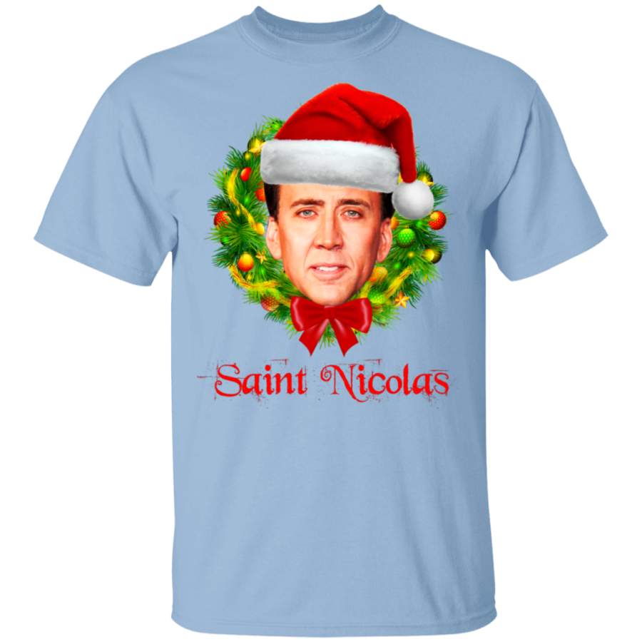 Nicolas Cage Saint Nicolas Christmas Wweatshirt T-Shirt