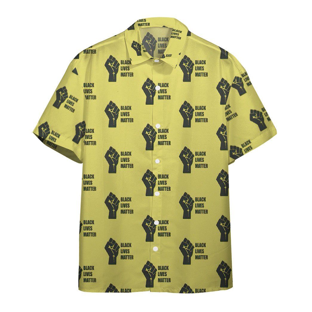 Gearhumans Black Lives Matter Custom Hawaiian Shirt Ha103918