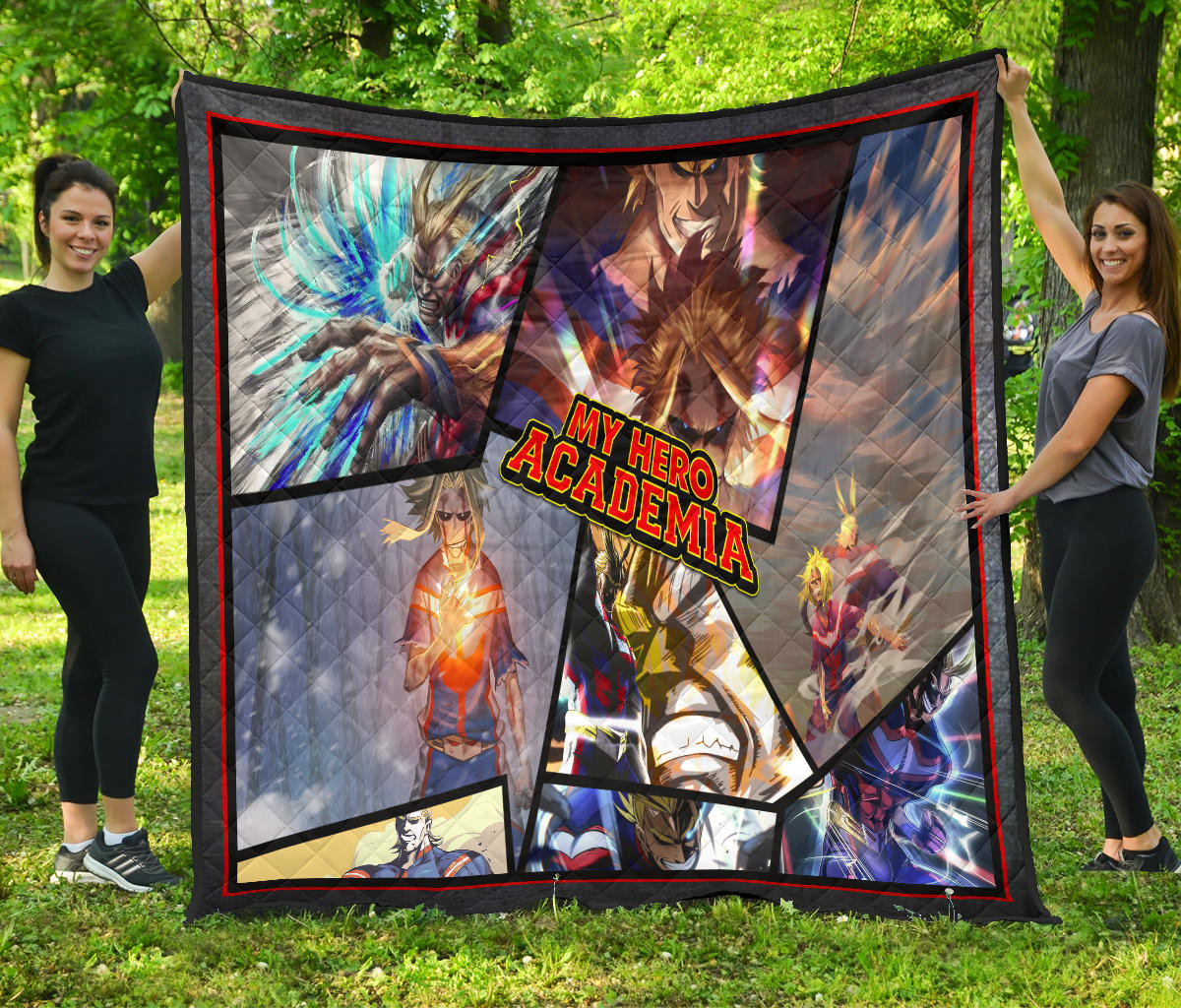 One Might My Hero Academia Premium Quilt Blanket Anime Home Decor Custom For Fans Na060704