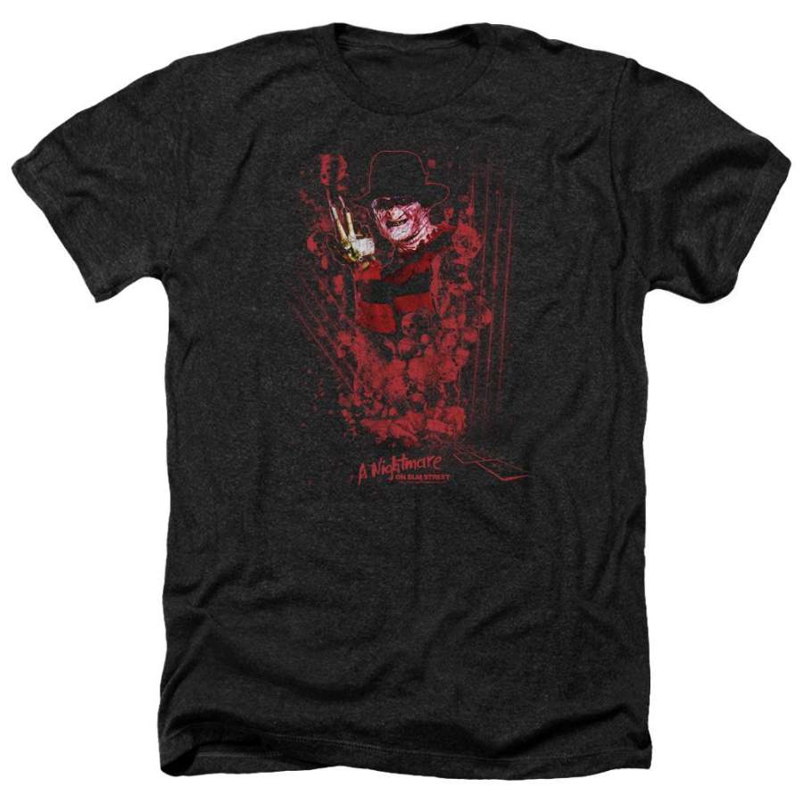 A Nightmare on Elm Street One Two Freddys Coming For You Men’s Heather T-Shirt