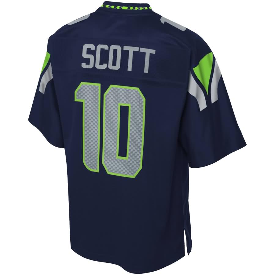 Caleb Scott Seattle Seahawks NFL Pro Line Player Jersey – College Navy