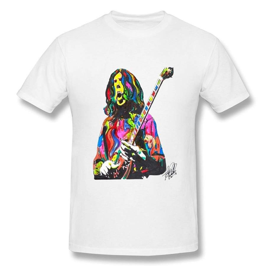 Men’S Duane Allman The Allman Brothers Band T Shirt White