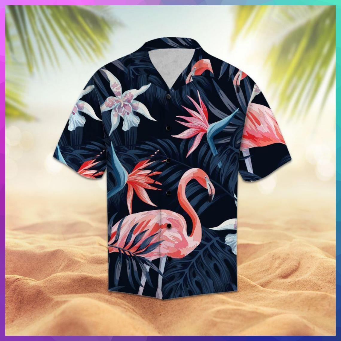 Amazing Flamingo Hawaiian Shirt Pre10926