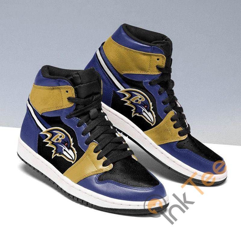 Baltimore Ravens Custom Sneaker It199 Air Jordan Sneaker Air Jordan High Sneakers