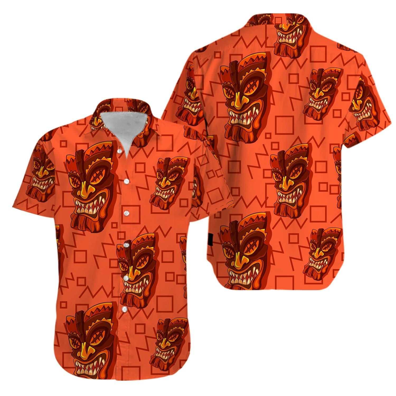 Tiki Hello Summer Aloha Hawaii Shirts V Ha9417