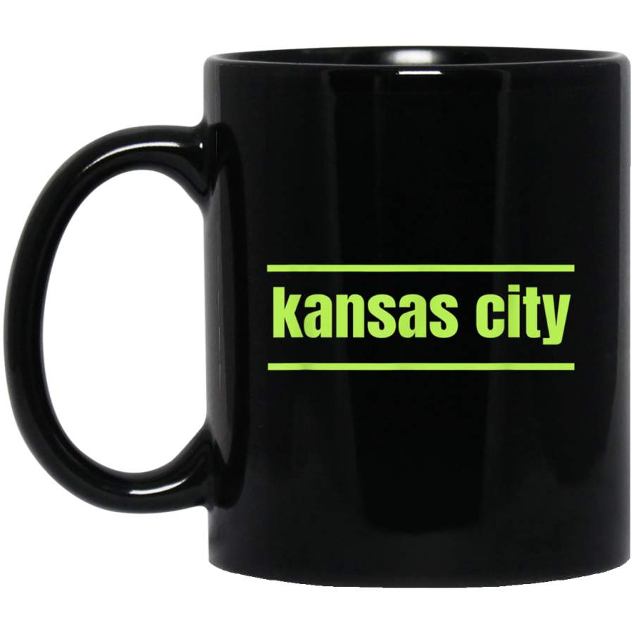 Kansas City Distressed Football Vintage KC Missouri Gift Mug