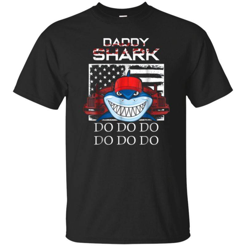 Trucker Daddy Shark Doo Doo Tshirt