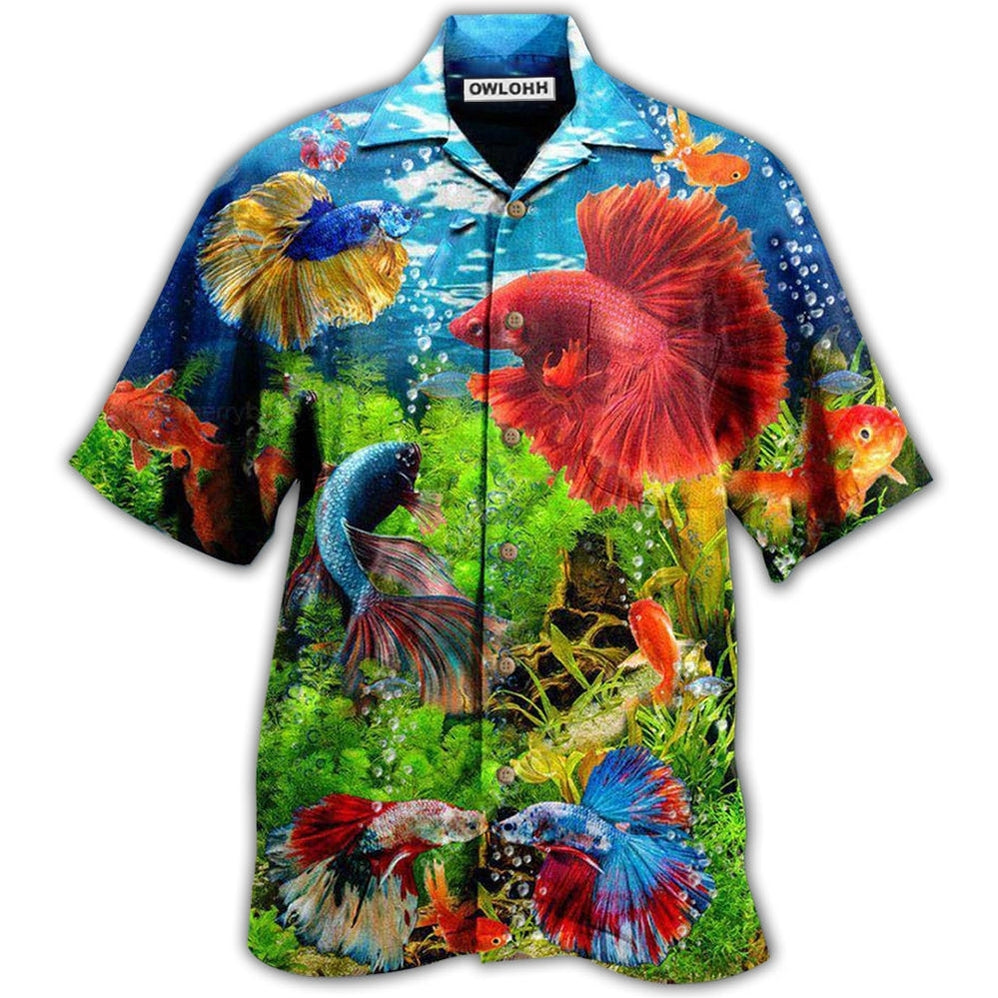 Fish Not Just A Hobby It Is My Treasure Aquarium Fresh Hawaii Shirt Ha106984