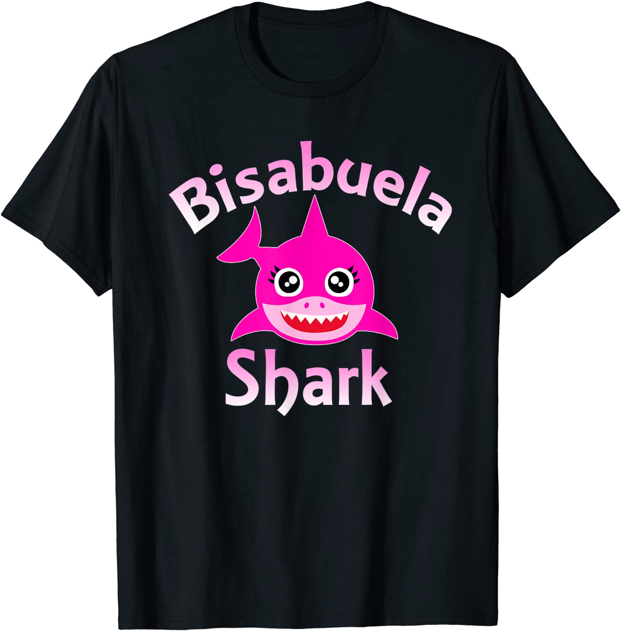 Bisabuela Shark Funny Spanish Great Grandma Gift T-Shirt