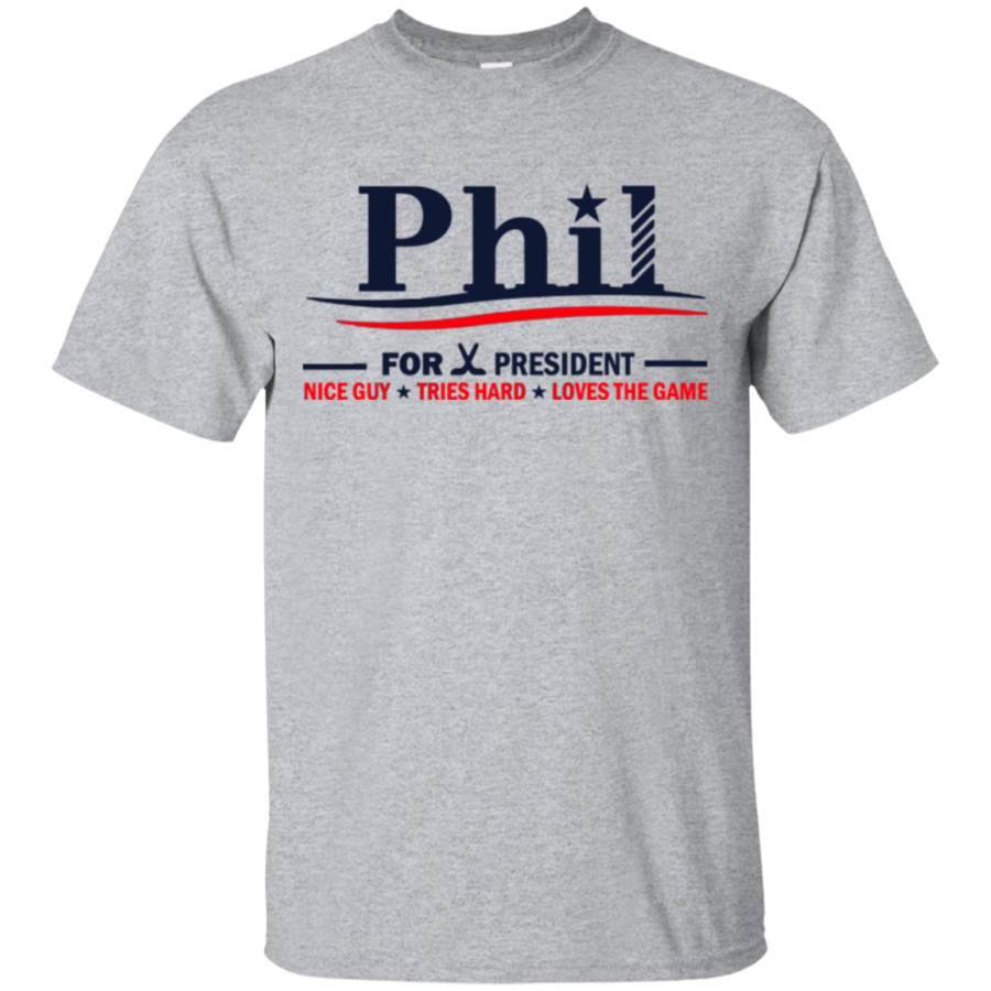 AGR Phil Kessel For President Pittsburgh Make America Phil Again t shirt Cotton shirt